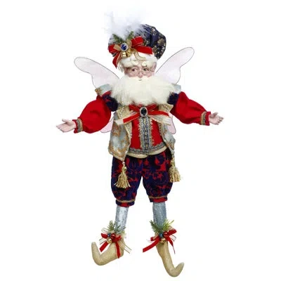 Mark Roberts Deck The Halls Fairy, Large - 21 Inches In Blue,red,white,gold