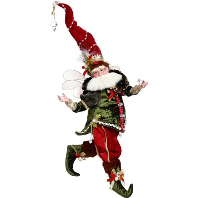 Mark Roberts Diamond And Jewels Fairy, Large In Red