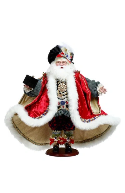 Mark Roberts Diamonds Santa In Multi