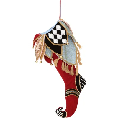 Mark Roberts Dreamy Venetian Stocking In Red