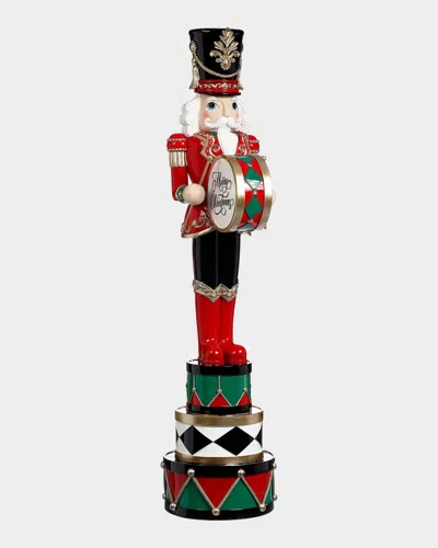 Mark Roberts Drummer Nutcracker Figurine In Multi