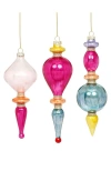 Mark Roberts Elegant Finial Ornament, Set Of 6 In Multi