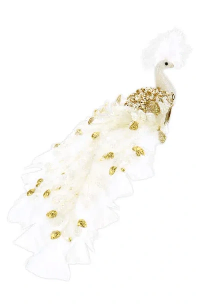 Mark Roberts Elegant Peacock, Set Of 6 In White