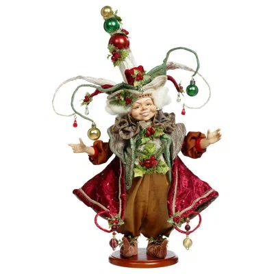 Mark Roberts Elf De Noel - 23 Inches In Gold;ivory;brown;green;red;gray