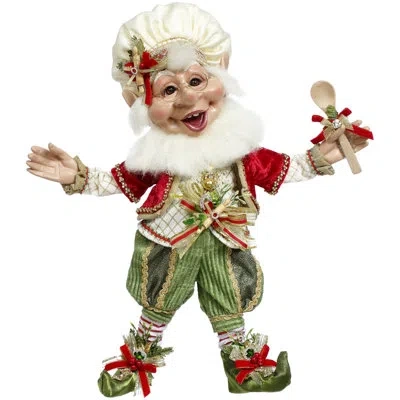 Mark Roberts Elf, Medium - 18 Inches In Red,white,green,gold