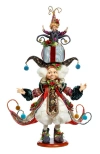 Mark Roberts Elf With Gift In Multi