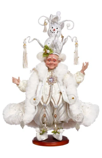 Mark Roberts Elfe De Noel Blanc In White