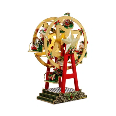 Mark Roberts Ferris Wheel With Elf Figure