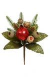 Mark Roberts Festive Pomegranate Pick, Set Of 6 In Multi