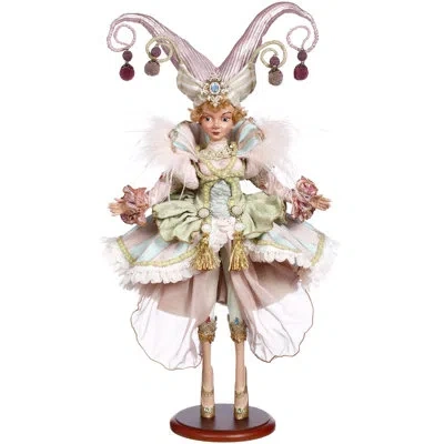 Mark Roberts Florista - 21 Inches In Pink;cream;blue;white;green