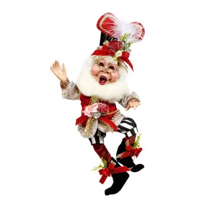Mark Roberts Forever Love Elf, Small - 12 Inches In Black;white;red