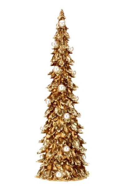 Mark Roberts Gilded Pearl Tree, Large In Gold
