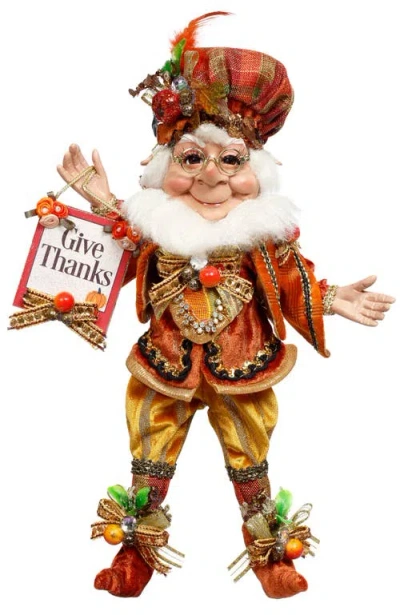 Mark Roberts Giving Thanks Elf, Small In Multi