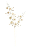 Mark Roberts Golden Blossom Spray, Set Of 6 In Gold