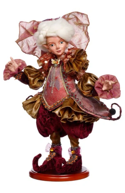 Mark Roberts Gretel Elf In Burgundy