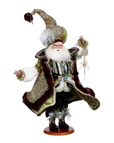 Mark Roberts Handmade Dazzling Santa In Multi