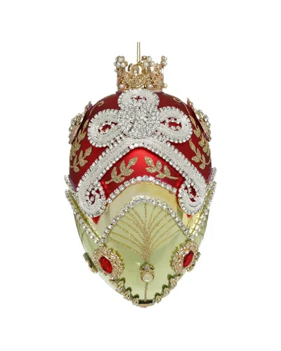 Mark Roberts Handmade Faberge Jewel Egg Ornament In Multi