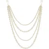Mark Roberts Hanging Pearl Swag, Set Of 6 In White