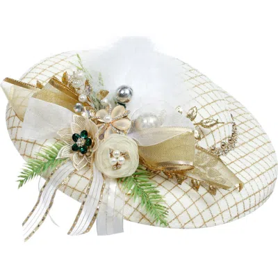 Mark Roberts Hat Ornament, White