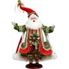 Mark Roberts Holly And Ivy Santa In Multi