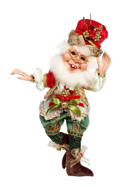 Mark Roberts Holly Berry Elf, Small In Multi