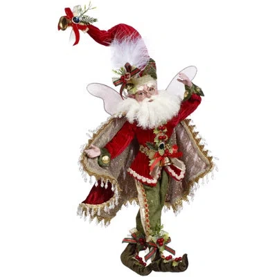 Mark Roberts Holly Berry Fairy, Medium - 16 Inches In Red,green,pink