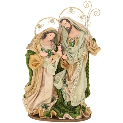Mark Roberts Holy Family - 17 Inches In Gold;brown;green;beige