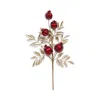 Mark Roberts Iced Pom Spray Pick Ornament, Set Of 6 In Gold