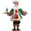 Mark Roberts Italian Chef Santa In Green