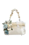 Mark Roberts Ivory Bag With Handle Ornament In White