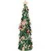 Mark Roberts Jeweled Christmas Tree, Green In Green