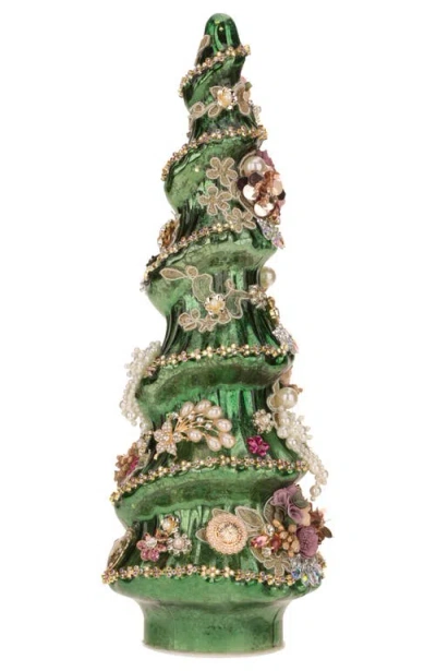 Mark Roberts Jeweled Christmas Tree, Green