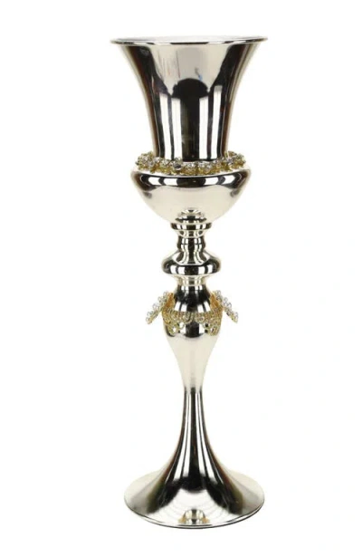 Mark Roberts Jeweled Silver Urn