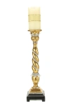 Mark Roberts Jeweled Swirl Candleholder In Gold