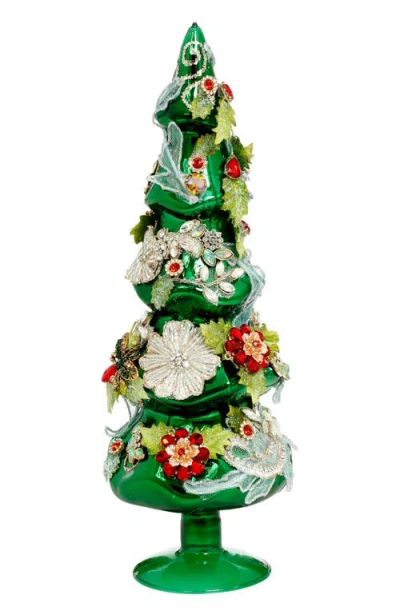Mark Roberts Jeweled Tree, Green, Small
