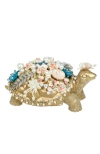 Mark Roberts Jeweled Turtle, Small In Gold