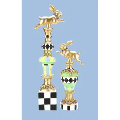 Mark Roberts Jeweled Whimsical Rabbit, 17-25 Inches Set Of 2