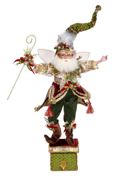 Mark Roberts Jingle All The Way Fairy Stocking Holder In Multi