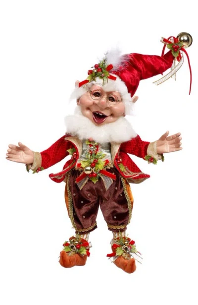 Mark Roberts Jolly Holly Elf, Medium In Animal Print
