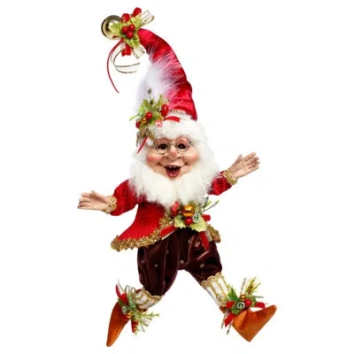 Mark Roberts Jolly Holly Elf, Small - 11.5 Inches In Multi