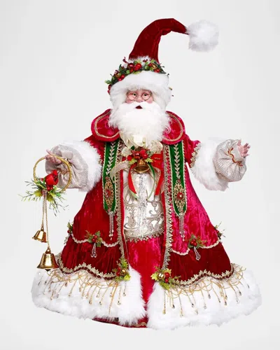 Mark Roberts Jolly Ole St. Nick Santa Figurine, 25.5" In Red