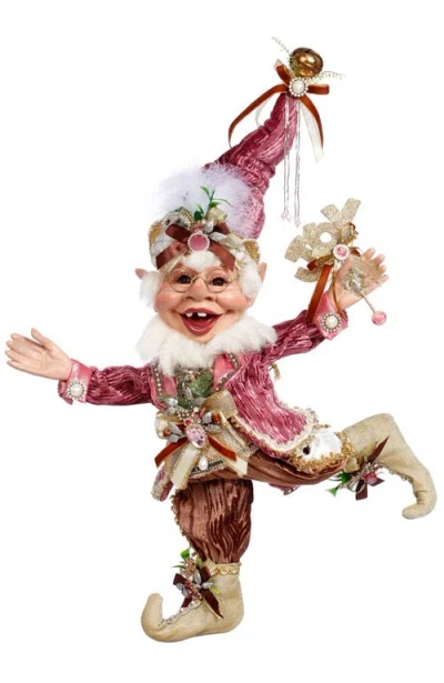 Mark Roberts Joy To The World Elf, Medium In Multi