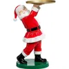 Mark Roberts Joyful Santa Claus With Tray In Multi