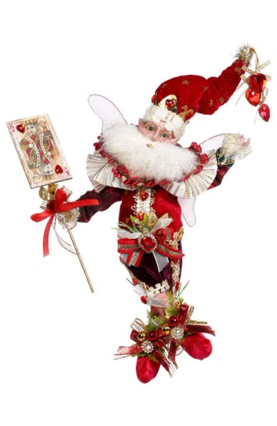 Mark Roberts King Of Hearts Fairy, Small In Multi