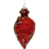 Mark Roberts Kings Jewel Fancy Finial Ornament, Red In Red