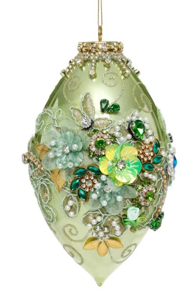 Mark Roberts Kings Jewel Finial Ornament, Green