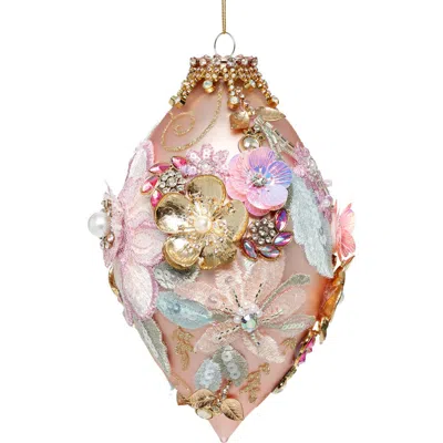 Mark Roberts Kings Jewel Finial Ornament, Pink In Multi