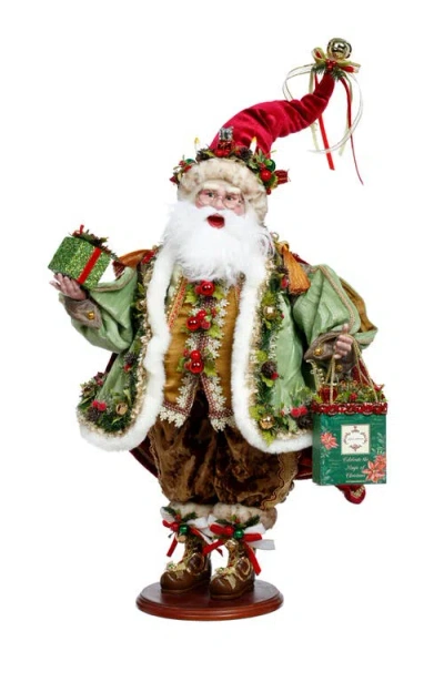 Mark Roberts Kris Kringle Santa In Multi
