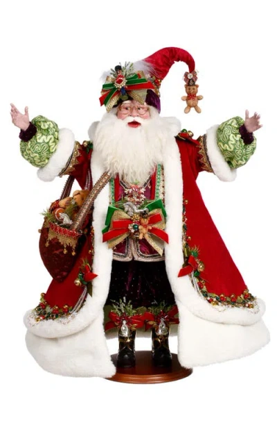 Mark Roberts Kris Kringle Santa In Multi