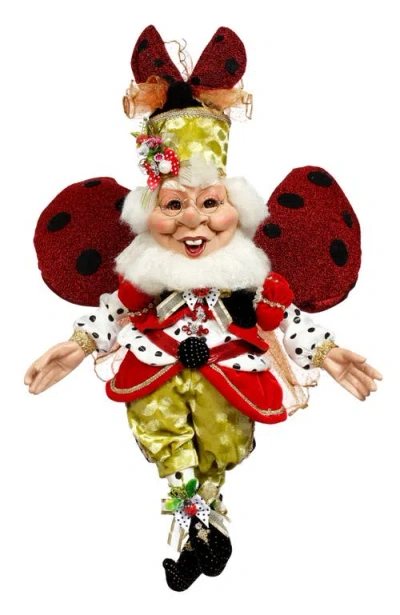 Mark Roberts Lady Bug Elf, Medium In Purple